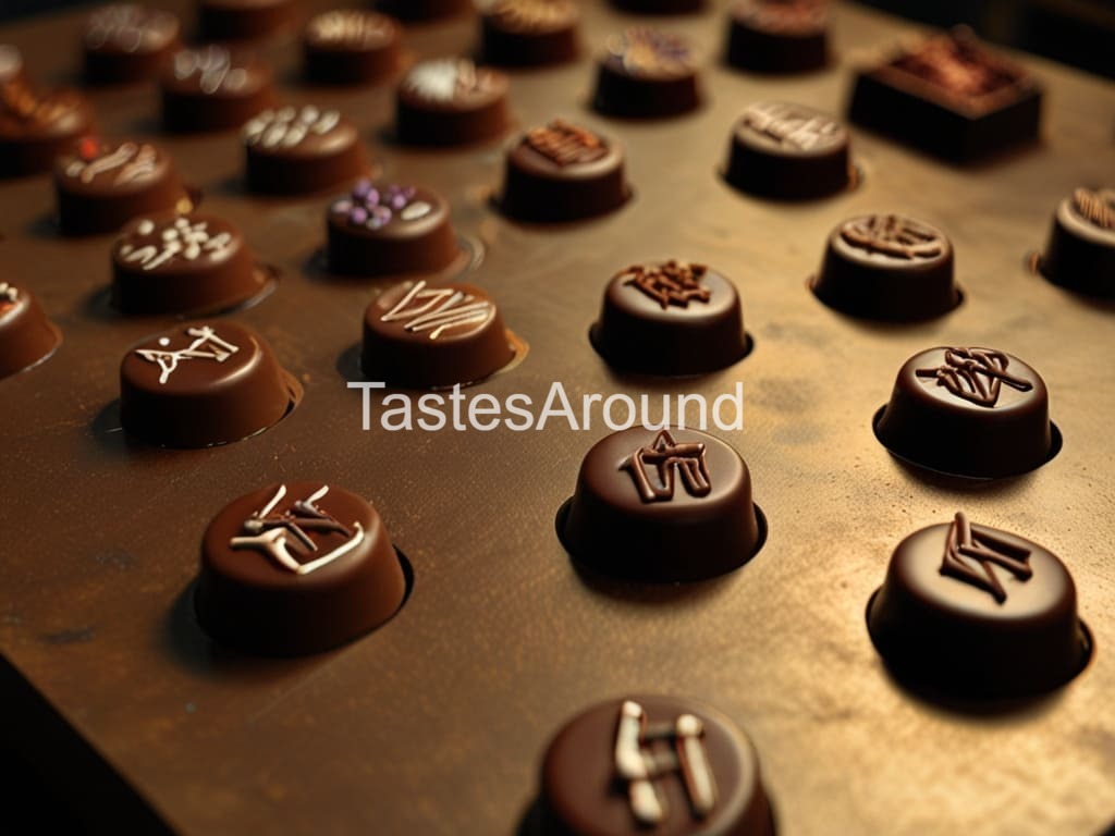 A collection of exquisite chocolates