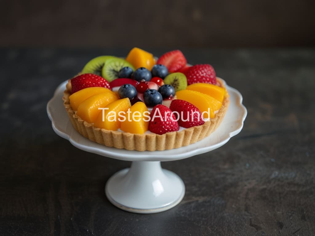 Tropical Fruit Tart